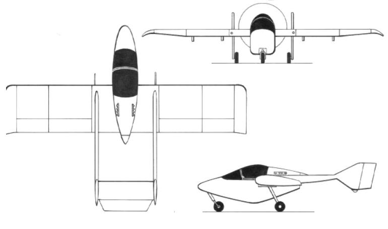 SADLER A-22 Piranha A22 3D view