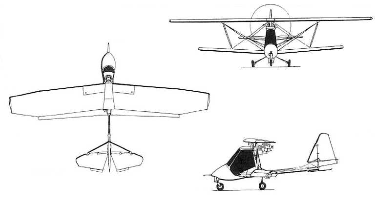 AVIATIKA MAI-890 OSKBES-MAI MAI-890 A890 3D view