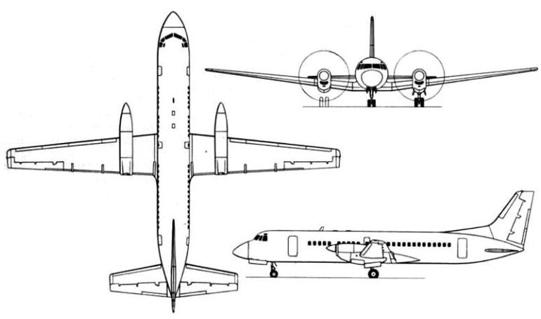 BRITISH AEROSPACE ATP JETSTREAM 61 ATP 3D view