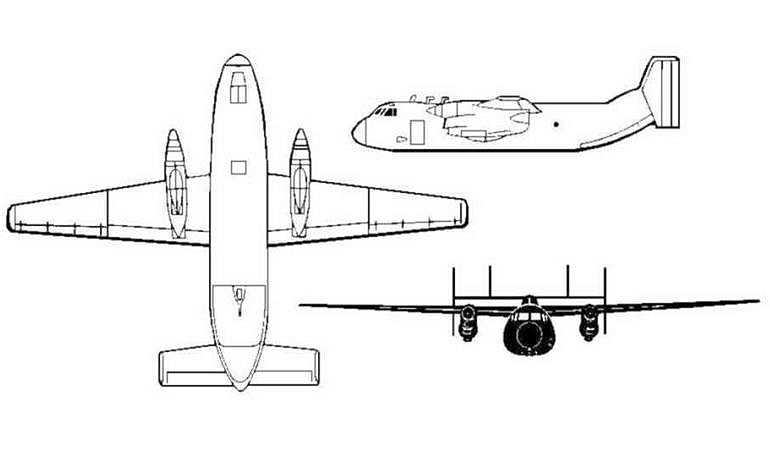 GRUMMAN C-2 Greyhound C2 3D view