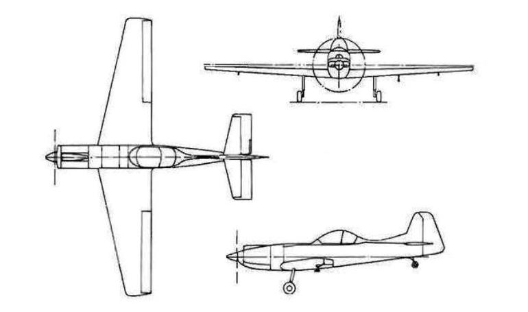CRANFIELD A-1 Eagle CRA1 3D view