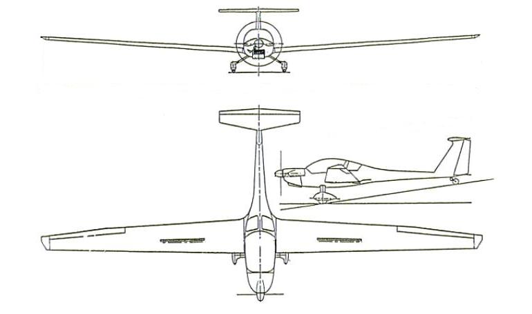 DIAMOND DA-36 E-Star DA36 3D view