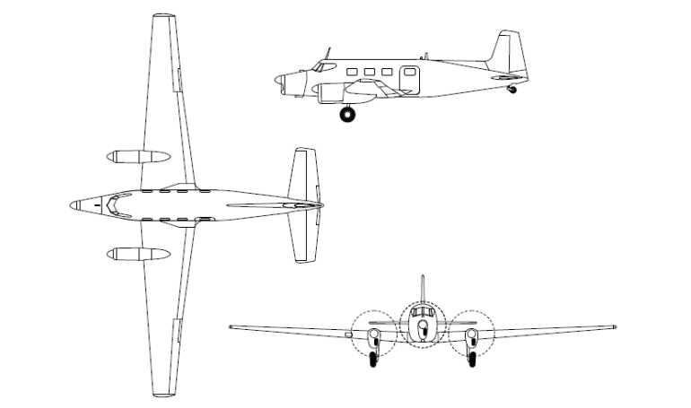 DE HAVILLAND AUSTRALIA DHA-3 Drover DHA3 3D view
