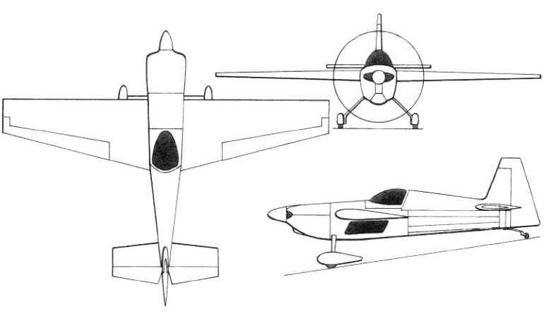 ZIVKO Edge 540 T EDGT 3D view