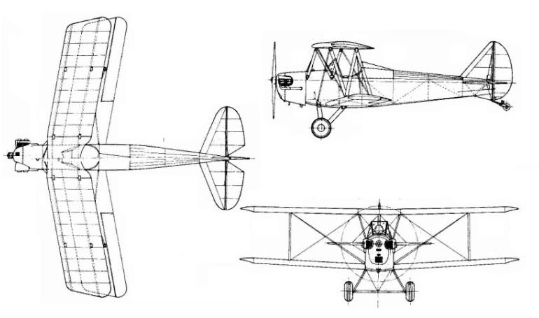 BOWERS Fly Baby 1B FB1B 3D view