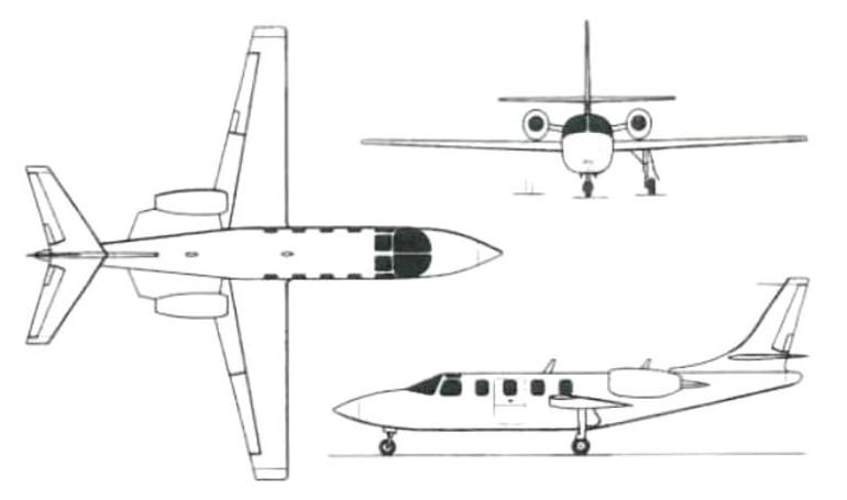 AEROSTAR (1) FJ-100 FJ10 3D view