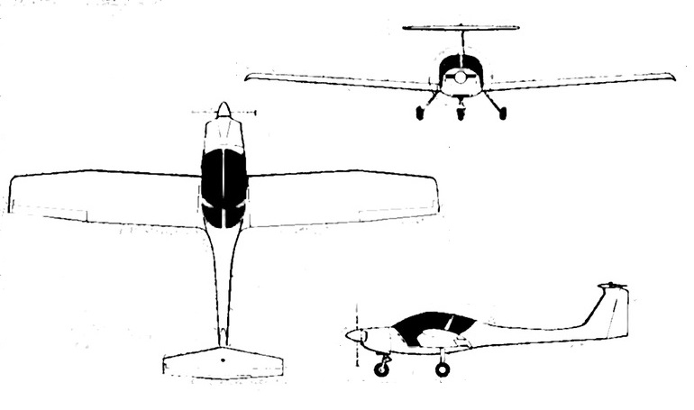 HOFFMANN H-40 H40 3D view