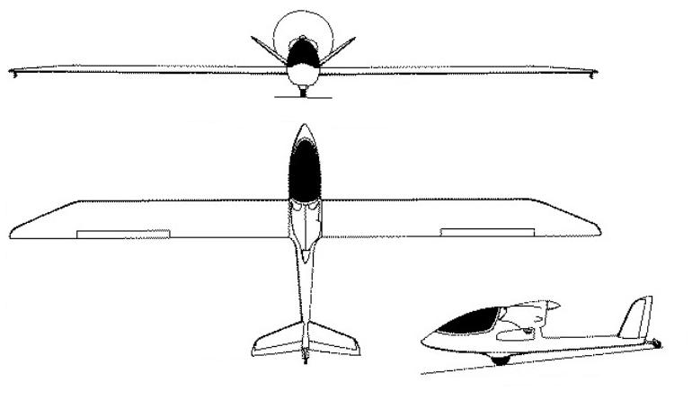 J & AS J-6 Fregata JAJ6 3D view