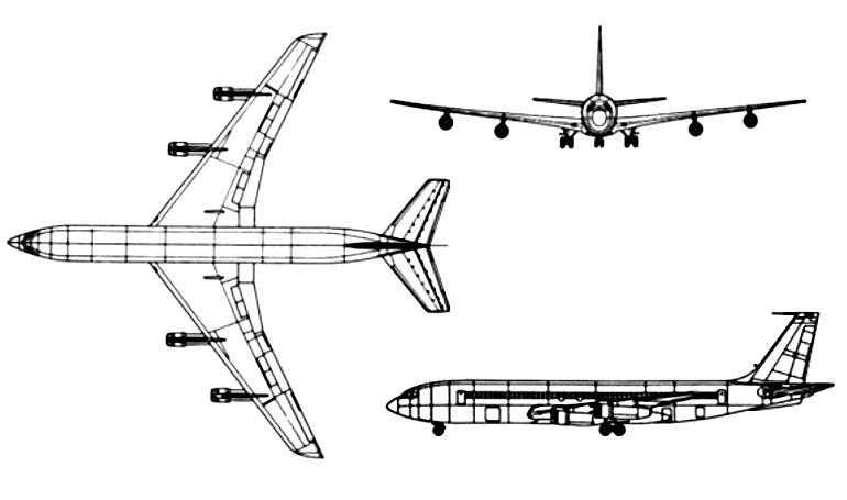 BOEING KE-3 KE3 3D view