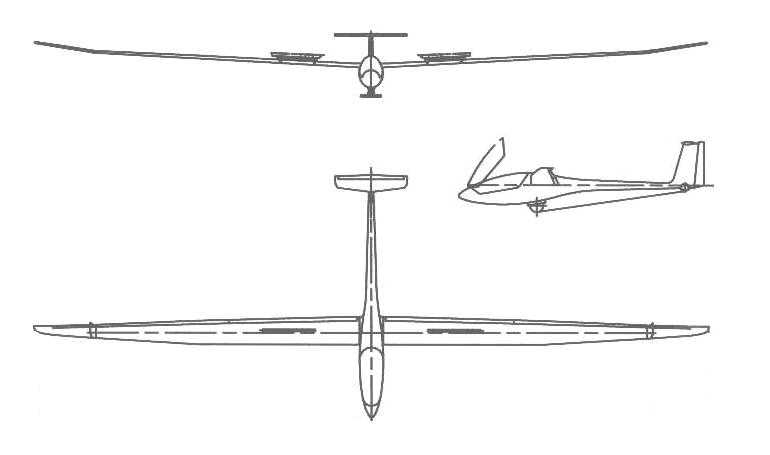 LAK LAK-17AT SPORTINE AVIACIJA LAK-17AT LK17 3D view
