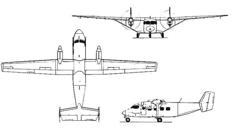 PZL-MIELEC M-28 Skytruck PZL-MIELEC M-28 Bryza (PT6A engines) PZL-MIELEC C-145 M28 3D view