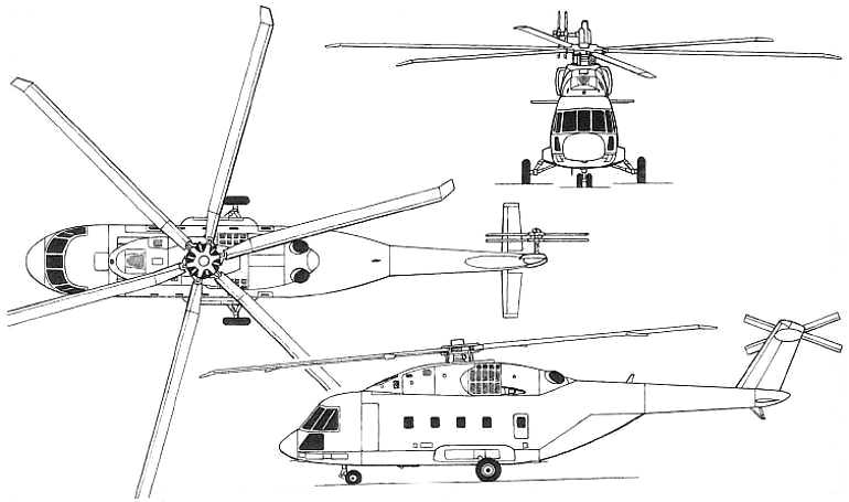 MIL Mi-38 MI38 3D view