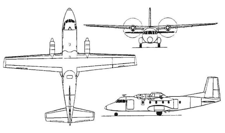MAX HOLSTE MH-260 Super Broussard NORD 260 Super Broussard N260 3D view