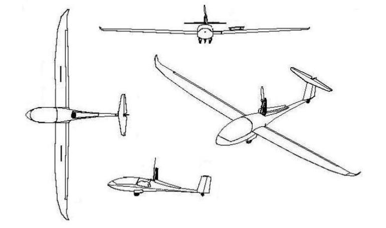 PIPISTREL Taurus 503 PITA 3D view
