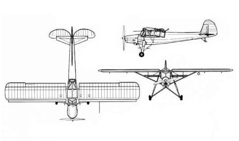 PAZMANY PL-9 Stork PL9 3D view