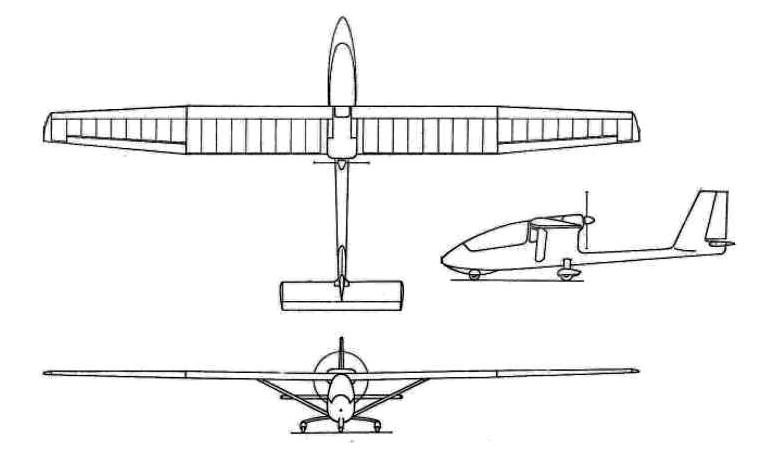 POLITECHNIKA WARSZAWSKA PW-4 PW4 3D view