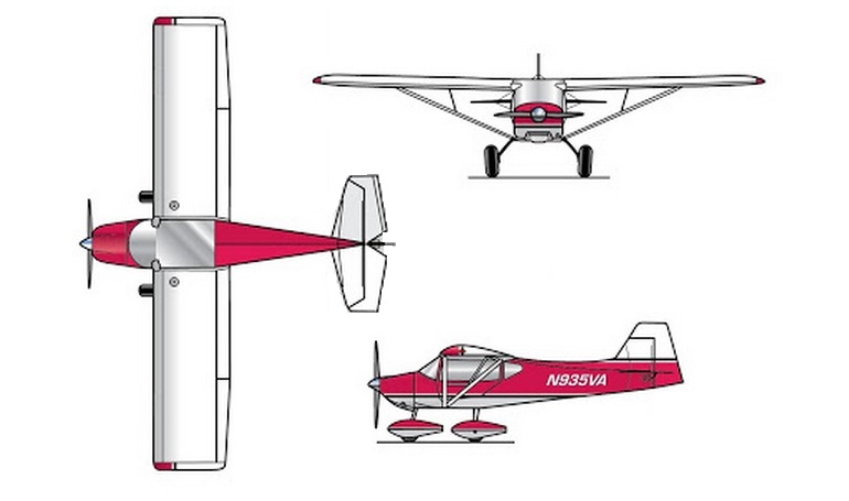 RANS S-20 Raven RS20 3D view