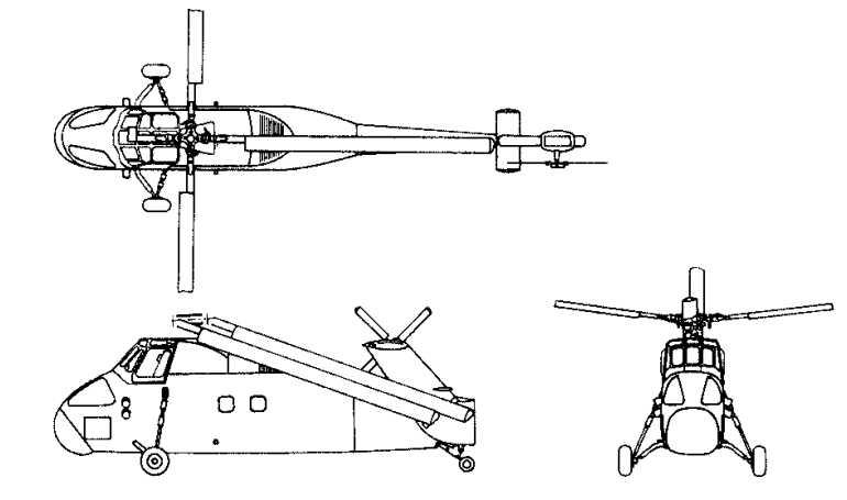 SIKORSKY S-58DT SIKORSKY S-58ET SIKORSKY S-58T S58T 3D view
