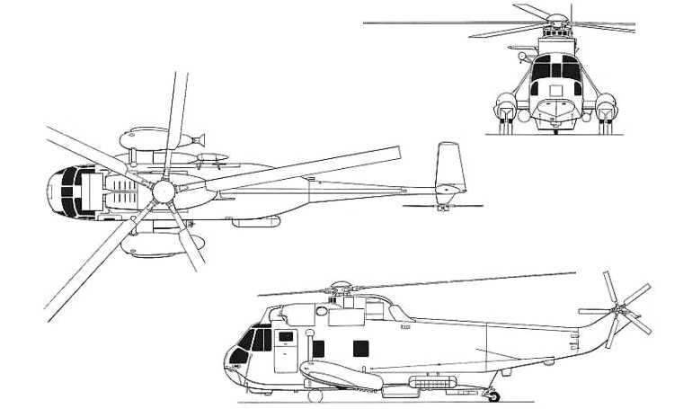 AGUSTA AS-61R AGUSTA HH-3 SIKORSKY CH-3 SIKORSKY HH-3 SIKORSKY HH-3 Pelican SIKORSKY S-61R S61R 3D view