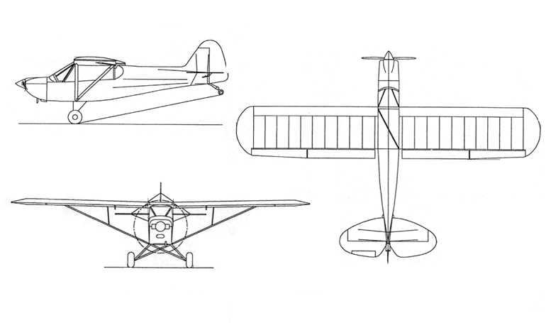 ALMS Callao RUSSO Savage ZLIN AVIATION Savage SAVG 3D view