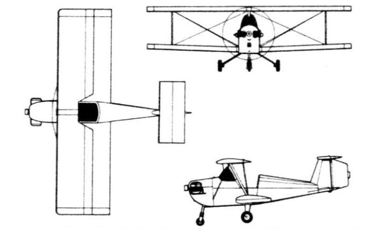AEROSPORT Scamp AGRO-COPTEROS Scamp SCAM 3D view