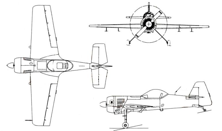 SUKHOI Su-31 SU31 3D view