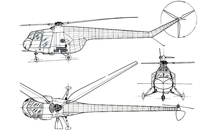 BRISTOL 171 Sycamore SYCA 3D view