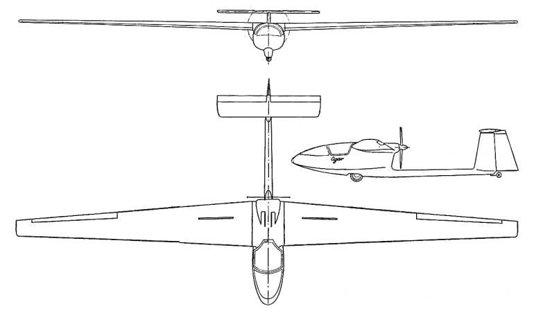 SZD SZD-45 Ogar SZ45 3D view