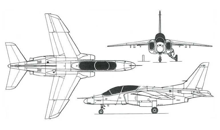 KAWASAKI T-4 T4 3D view