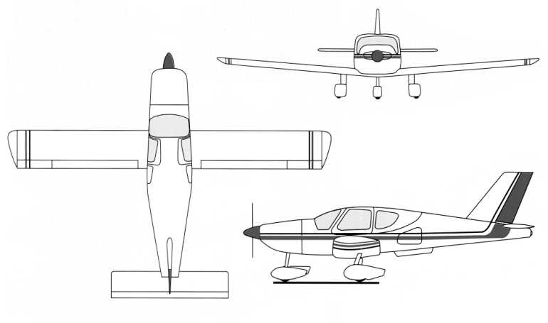 SOCATA TB-9 Tampico TAMP 3D view