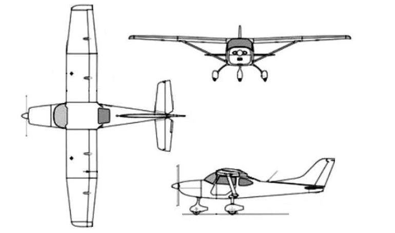 TL ULTRALIGHT TL-3000 Sirius TL30 3D view