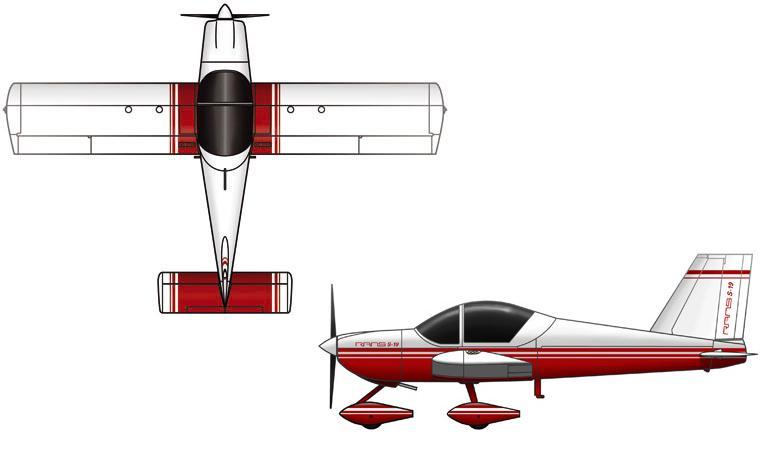 RANS S-19 Venterra VTRA 3D view