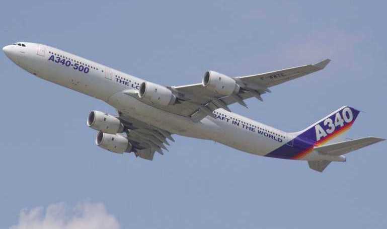 AIRBUS A-340-500 AIRBUS A-340-500 Prestige A345 aircraft photograph