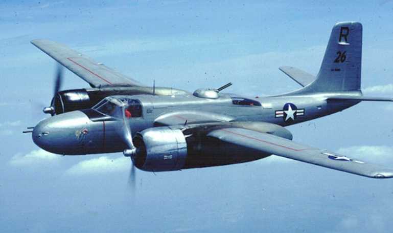 DOUGLAS A-26 Invader DOUGLAS B-26 Invader DOUGLAS CB-26 Invader DOUGLAS RB-26 Invader DOUGLAS TB-26 Invader DOUGLAS UB-26 Invader DOUGLAS VB-26 Invader ON MARK Marketeer ON MARK Marksman B26 aircraft photograph