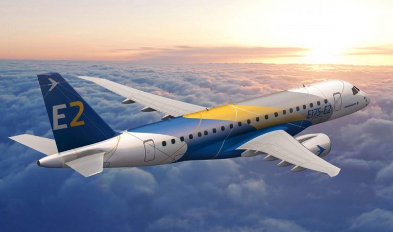EMBRAER ERJ-190-500 EMBRAER E175-E2 E275 aircraft photograph