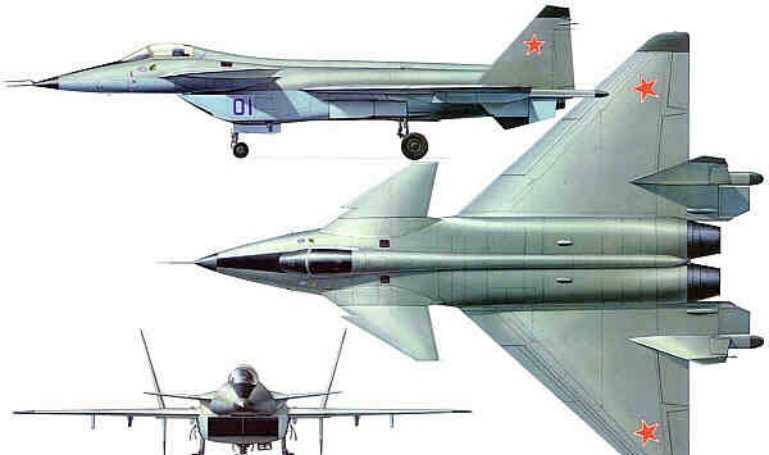 MIKOYAN MiG 1-44 MG44 aircraft photograph