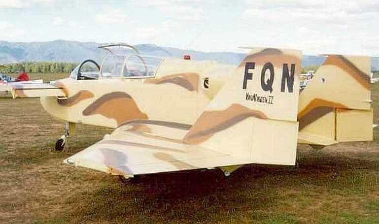 RUTAN 27 VariViggen RUTAN 32 VariViggen VVIG aircraft photograph
